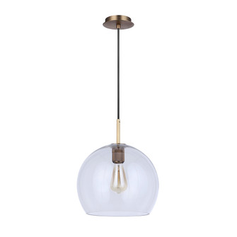 Gallagher One Light Pendant in Brass (90|141242)
