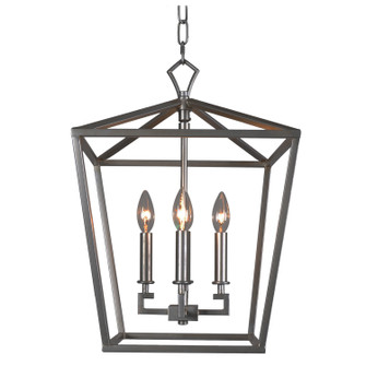 Celia Four Light Chandelier in Antique Silver (374|H6126S-4AS)