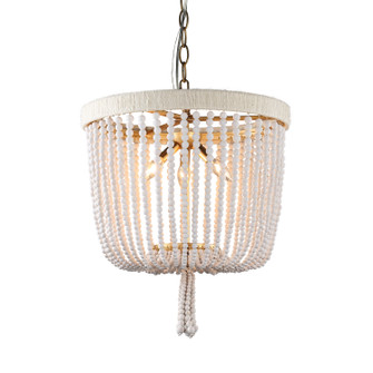 Sea Breeze Three Light Chandelier in Gold Leaf (374|H22112-3)