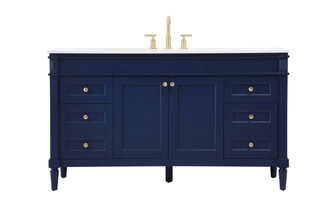 Bennett Single Bathroom Vanity in Blue (173|VF31860BL)