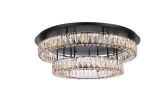 Monroe LED Flush Mount in Black (173|3503F30L2BK)