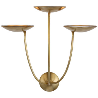 Keira LED Wall Sconce in Hand-Rubbed Antique Brass (268|TOB 2785HAB)