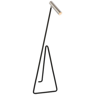 Flesso LED Floor Lamp in Matte Black and Polished Nickel (268|KW 1430BLK/PN)