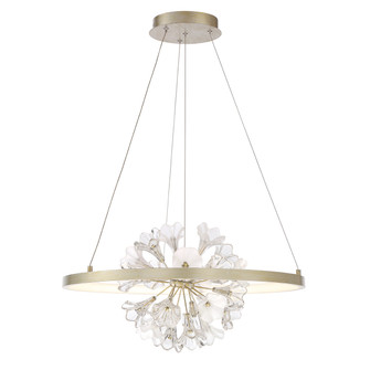 Clayton LED Chandelier in Silver With Brushed Gold (40|37342-012)
