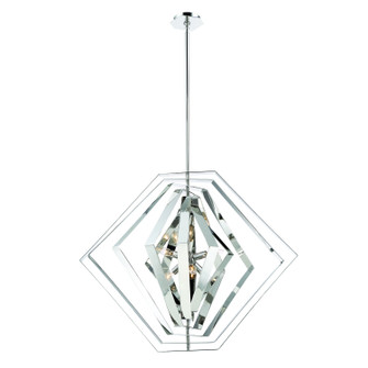 Downtown Six Light Chandelier in Chrome (40|31887-014)