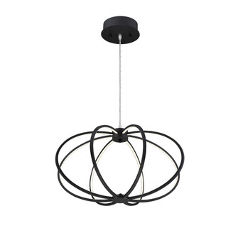 Leggero LED Pendant in Black (40|30035-034)