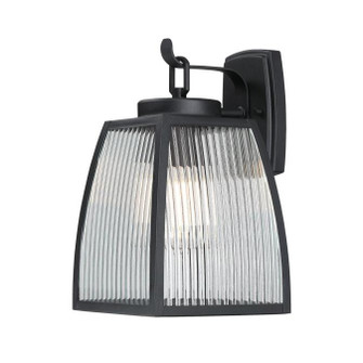 Niko One Light Wall Fixture in Textured Black (88|6122400)