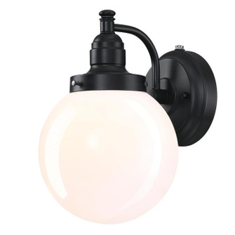 Eddystone One Light Wall Fixture in Matte Black (88|6121400)