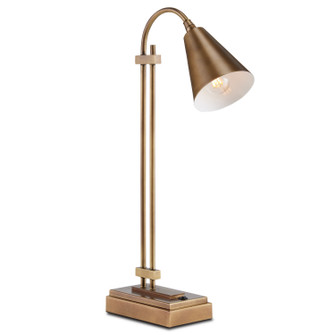 Symmetry One Light Desk Lamp in Antique Brass (142|6000-0782)