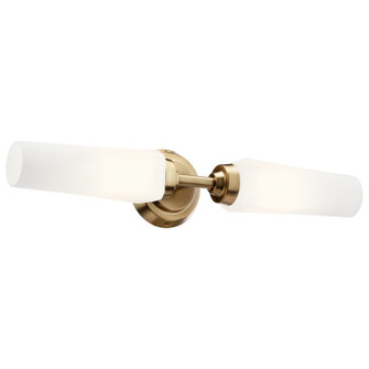 Truby Two Light Wall Sconce in Champagne Bronze (12|55074CPZ)