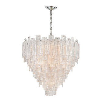 Diplomat 21 Light Chandelier in Clear (45|D4298)