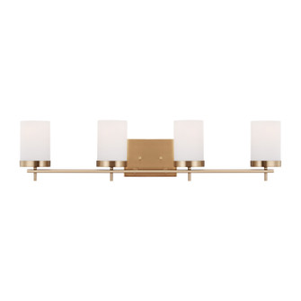 Zire Four Light Bath in Satin Brass (454|4490304-848)