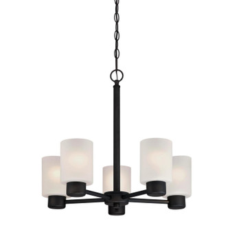 Sylvestre Five Light Chandelier in Oil Rubbed Bronze (88|6353800)