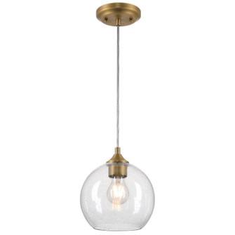 Tatze One Light Mini Pendant in Brushed Brass (88|6130600)