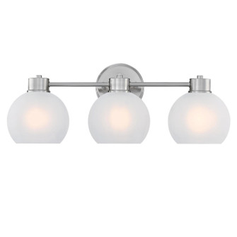 Dorney Three Light Wall Fixture in Brushed Nickel (88|6124800)