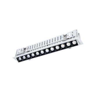 Multi Stealth LED Adjustable Trim in Black/White (34|R1GAT12-F930-BKWT)