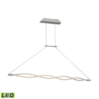 Twist LED Island Pendant in Aluminum (45|LC1350-10-98)