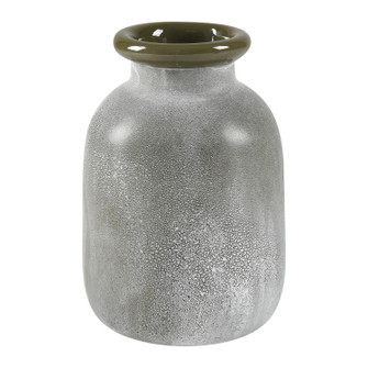 Hollum Vase in Frosted Green (45|S0047-8224)