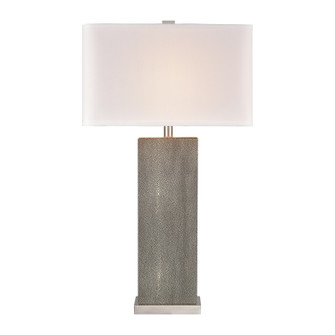 Against the Grain One Light Table Lamp in Light Gray (45|H0019-9518)