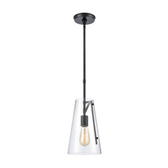 Trustle One Light Mini Pendant in Matte Black (45|82155/1)