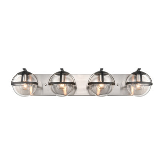 Davenay Four Light Vanity in Satin Nickel (45|18643/4)