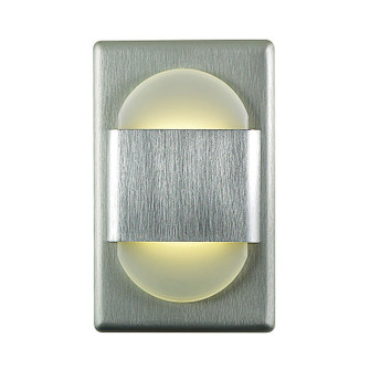 EZ Step LED LED Step Light in Brushed Aluminum (45|WLE105DR32K-10-98)