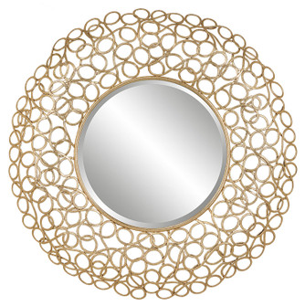 Swirl Mirror in Gold Leaf (52|09850)