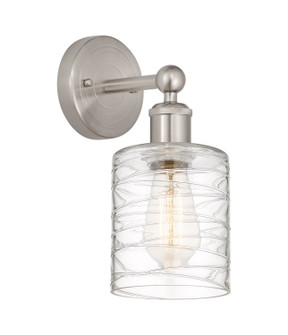 Edison One Light Wall Sconce in Brushed Satin Nickel (405|616-1W-SN-G1113)
