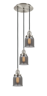 Franklin Restoration Three Light Pendant in Brushed Satin Nickel (405|113F-3P-SN-G53)