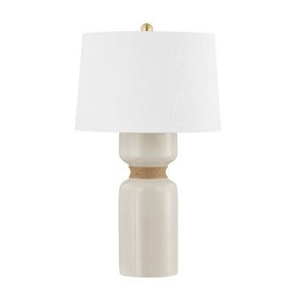 Mindy One Light Table Lamp in Aged Brass (70|BKO1101-AGB/CIC)