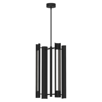 Carson LED Pendant in Midnight Black (454|KP1104MBK)