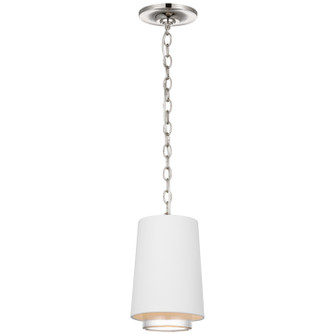 Sydney LED Pendant in Polished Nickel (268|S 5120PN-WHT/CG)