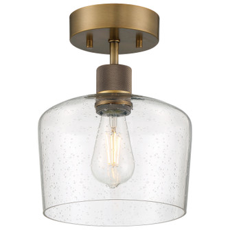 Port Nine Chardonnay LED Semi Flush Mount in Antique Brushed Brass (18|63147LEDDLP-ABB/SDG)