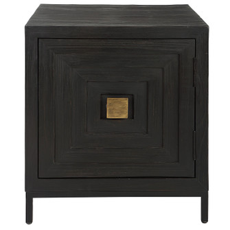 Aiken Cabinet / End Table in Dark Ebony Stain (52|25290)