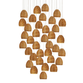 Beehive 36 Light Pendant in Natural (142|9000-1004)