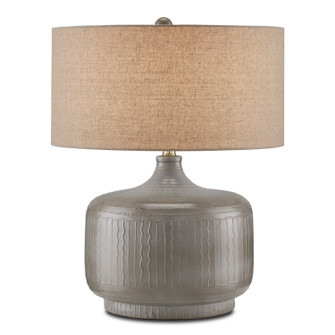 Alameda One Light Table Lamp in Gray/Polished Brass (142|6000-0818)