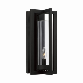 Kent One Light Outdoor Wall Lantern in Black (65|948211BK)