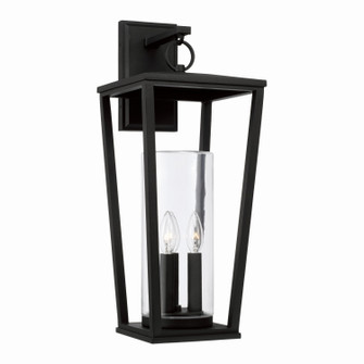 Elliott Three Light Outdoor Wall Lantern in Black (65|948131BK)
