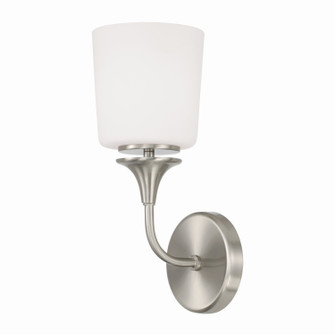 Presley One Light Wall Sconce in Brushed Nickel (65|648911BN-541)