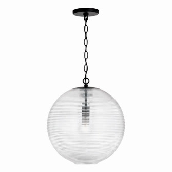 Dolan One Light Pendant in Matte Black (65|349911MB)