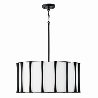 Bodie Four Light Pendant in Matte Black (65|344641MB)