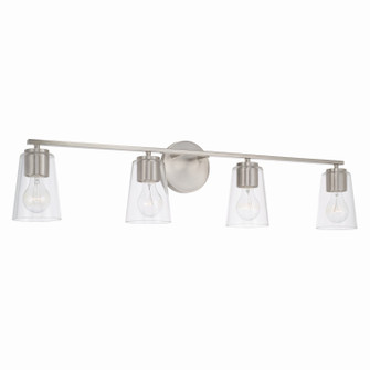 Portman Four Light Vanity in Brushed Nickel (65|148641BN-537)