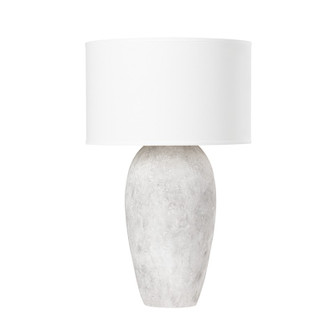 Zeke One Light Table Lamp in Ceramic Weathered Grey (67|PTL1020-CWG)