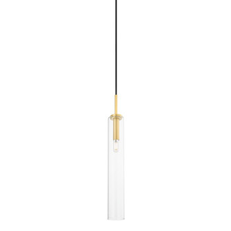 Nyah One Light Pendant in Aged Brass (428|H701701S-AGB)