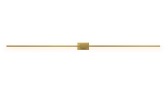 Z-Bar LED Wall Sconce in Gold (240|ZBW-60-4-CM-SW-GLD)