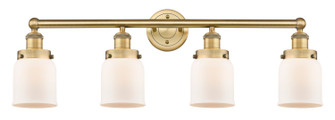 Edison Four Light Bath Vanity in Brushed Brass (405|616-4W-BB-G51)