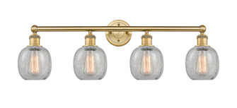 Edison Four Light Bath Vanity in Brushed Brass (405|616-4W-BB-G105)