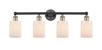 Edison Four Light Bath Vanity in Black Antique Brass (405|616-4W-BAB-G341)