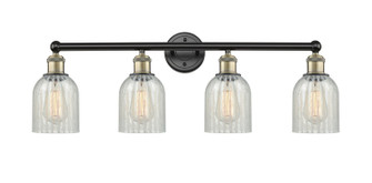 Edison Four Light Bath Vanity in Black Antique Brass (405|616-4W-BAB-G2511)