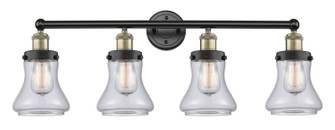 Edison Four Light Bath Vanity in Black Antique Brass (405|616-4W-BAB-G192)